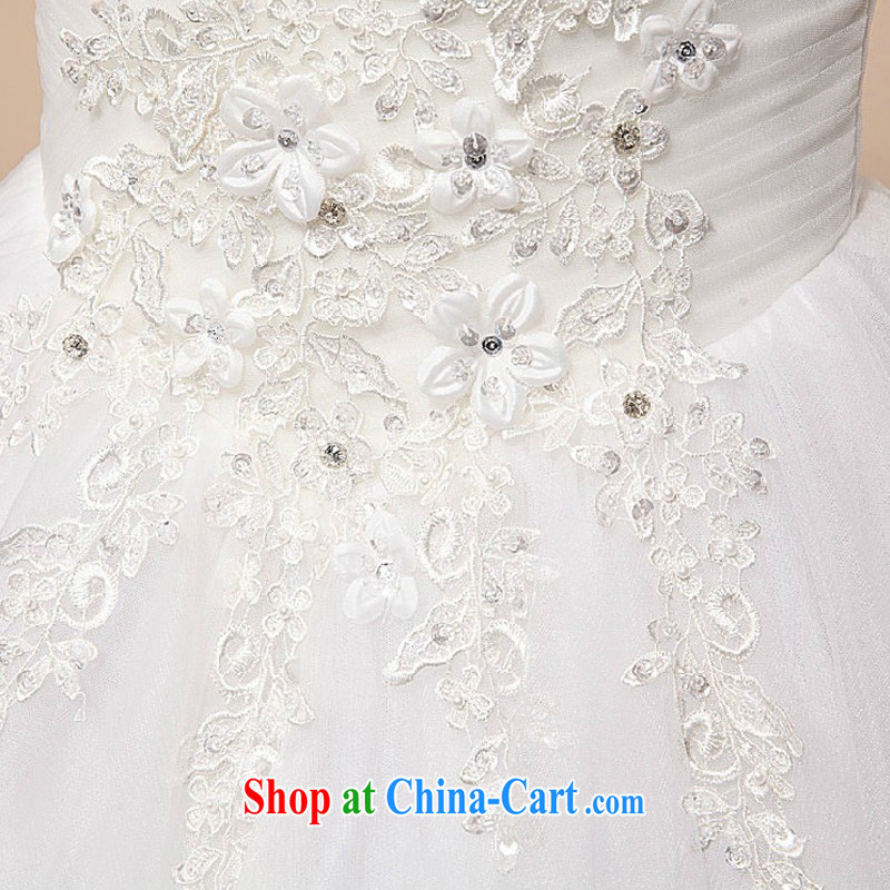 Baby bridal 2014 new stylish Korean wedding sweet Princess wedding a shoulder with wedding lace pack shoulder strap white. Do not return - size please leave a message, my dear Bride (BABY BPIDEB), online shopping