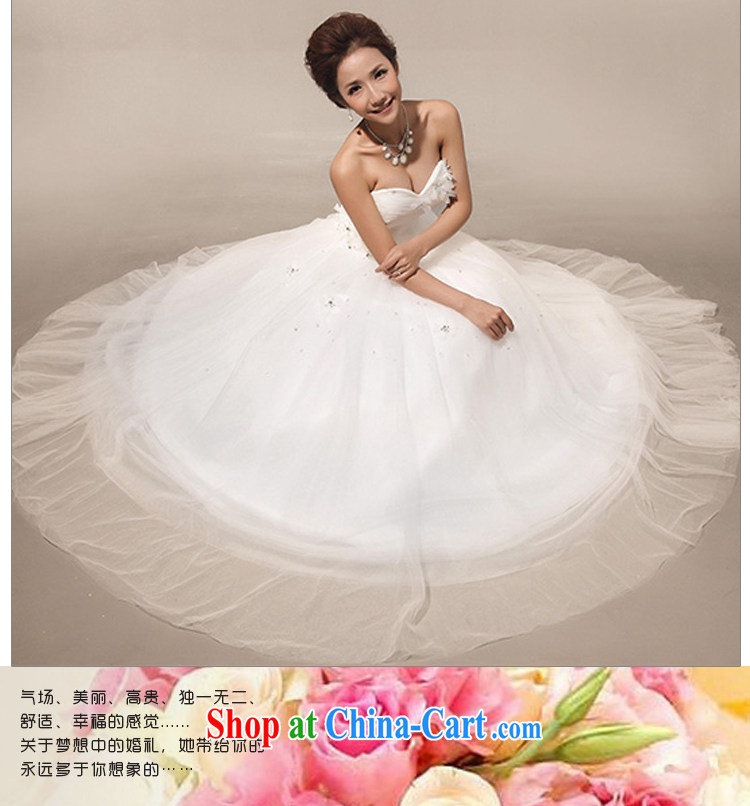 Baby bridal 2014 New on the new Manual flowers large skirts retro white bride Korean wedding dresses white XXL pictures, price, brand platters! Elections are good character, the national distribution, so why buy now enjoy more preferential! Health
