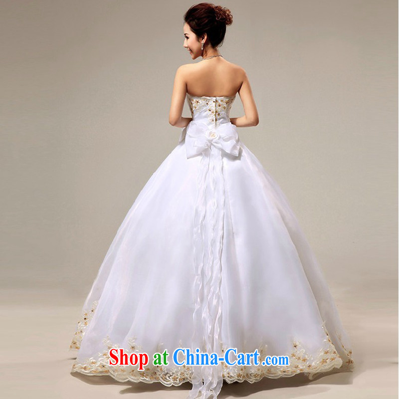 Baby bridal wedding dresses new 2014 photo building photography Korean Korean Princess bride wedding with Mary Magdalene, chest zipper white. Do not return - size please leave a message, my dear Bride (BABY BPIDEB), and, on-line shopping