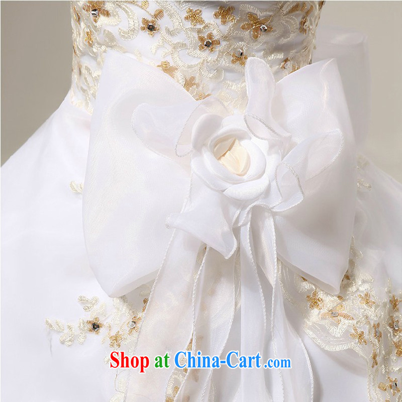 Baby bridal wedding dresses new 2014 photo building photography Korean Korean Princess bride wedding with Mary Magdalene, chest zipper white. Do not return - size please leave a message, my dear Bride (BABY BPIDEB), and, on-line shopping
