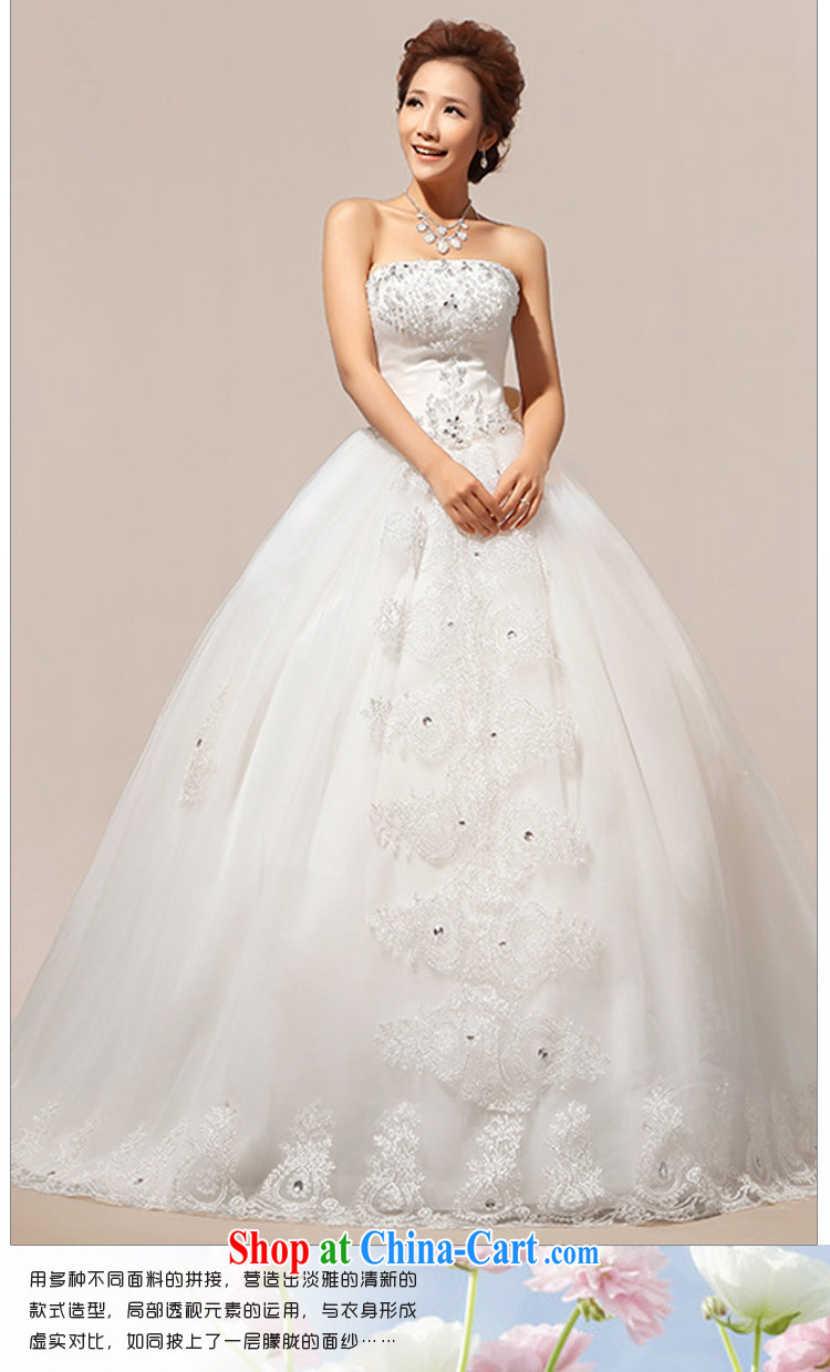 Baby bridal 2014 new Korean stars with stylish and wiped his chest luxury large tail bridal wedding dresses white XXL pictures, price, brand platters! Elections are good character, the national distribution, so why buy now enjoy more preferential! Health
