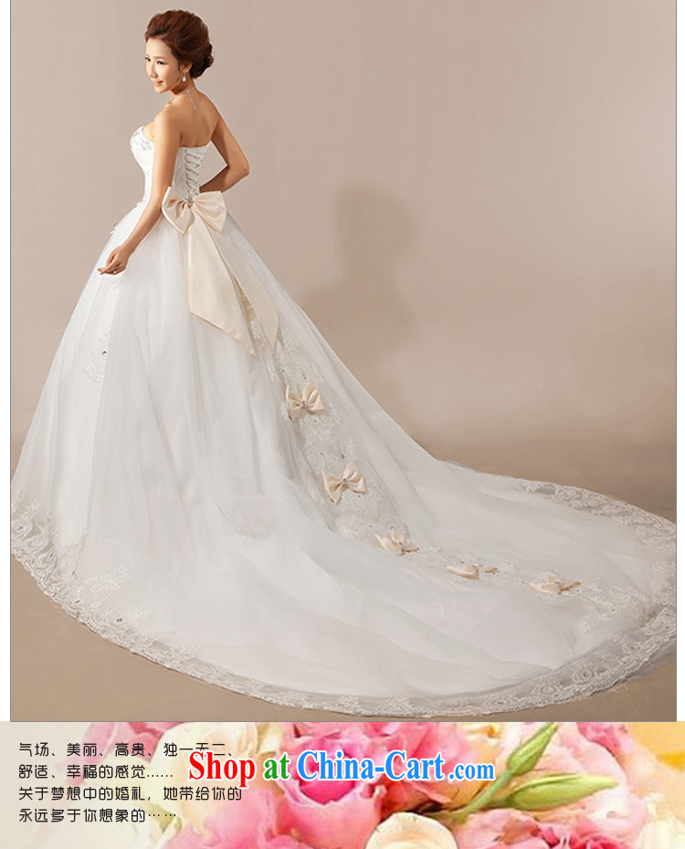 Baby bridal 2014 new Korean stars with stylish and wiped his chest luxury large tail bridal wedding dresses white XXL pictures, price, brand platters! Elections are good character, the national distribution, so why buy now enjoy more preferential! Health