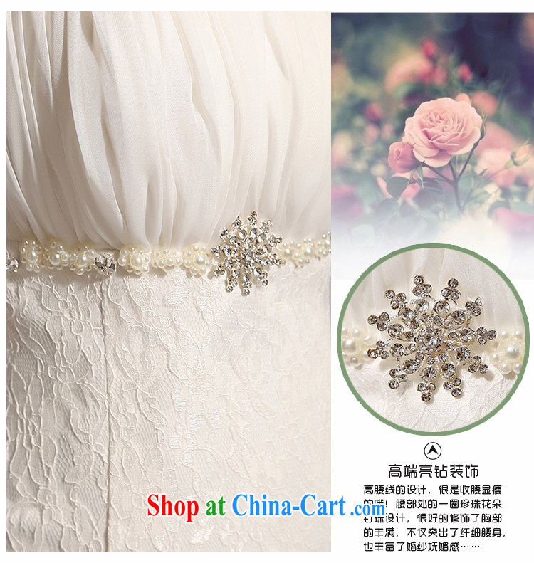 Baby bridal 2014 new sweet lace-up waist crowsfoot Beauty Chest bare small tail bridal wedding dresses long skirt white S pictures, price, brand platters! Elections are good character, the national distribution, so why buy now enjoy more preferential! Health