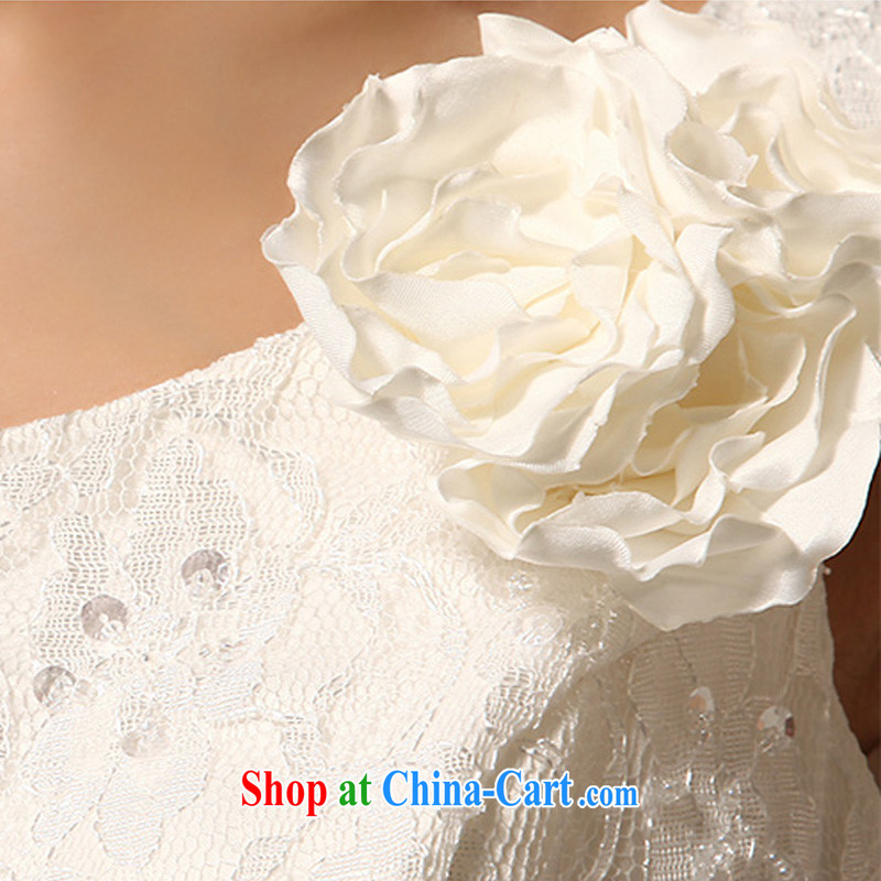 Baby Bridal Fashion Korean flowers, shoulder-waist crowsfoot straps, marriages wedding dresses photo building photo white. Do not return - size please leave a message, my dear Bride (BABY BPIDEB), online shopping