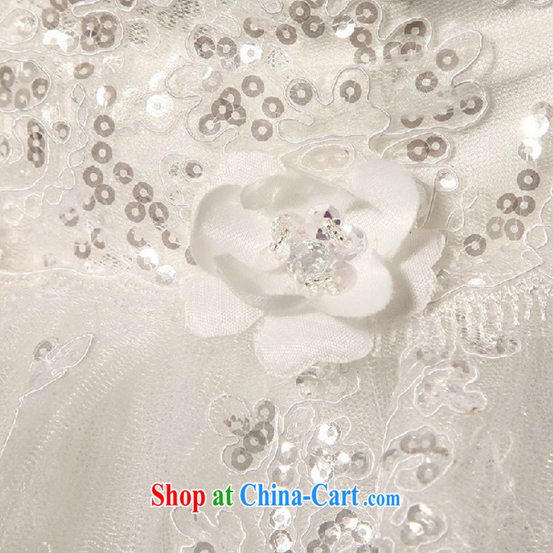 Baby bridal wedding dresses 2014 new sweet heart-shaped chest bare lace straps with marriages wedding white. Do not return - size please leave a message, my dear Bride (BABY BPIDEB), online shopping