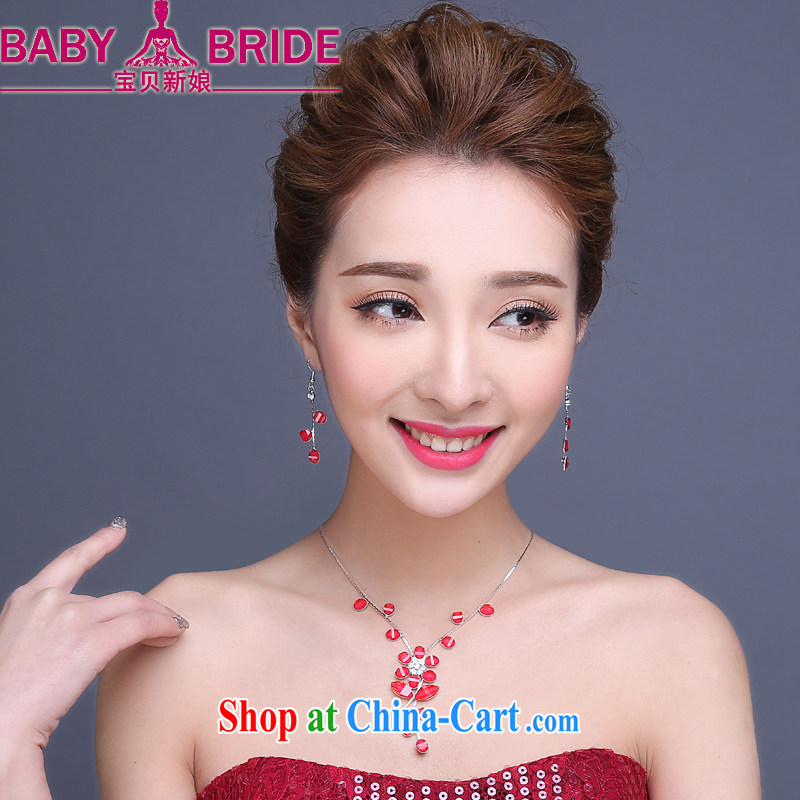 Baby bridal red jewelry, bridal wedding wedding dresses performances, photo building photo album Photo, jewelry 18