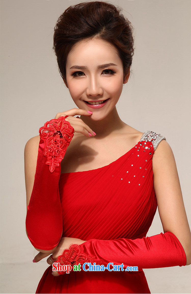 Baby bridal photo building dedicated, wedding dresses Evening Dress Evening Dress/lace satin embroidered beads without a red long gloves 10 pictures, price, brand platters! Elections are good character, the national distribution, so why buy now enjoy more preferential! Health