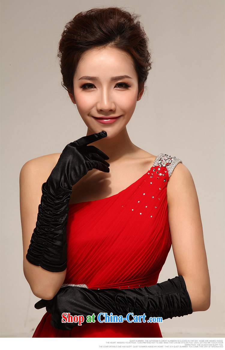 Baby bridal photo building wedding show choir activities, wedding dresses bridal full means satin gloves Long black 08 pictures, price, brand platters! Elections are good character, the national distribution, so why buy now enjoy more preferential! Health