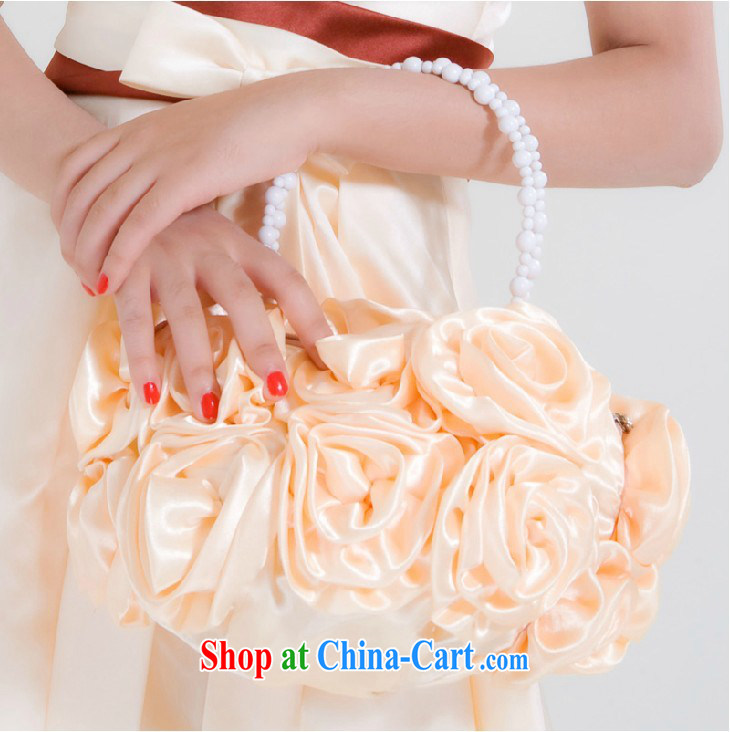 Baby bridal luxury damask roses marriages wedding dresses hand bags\bridesmaid package\Dinner Package/champagne color 01 pictures, price, brand platters! Elections are good character, the national distribution, so why buy now enjoy more preferential! Health