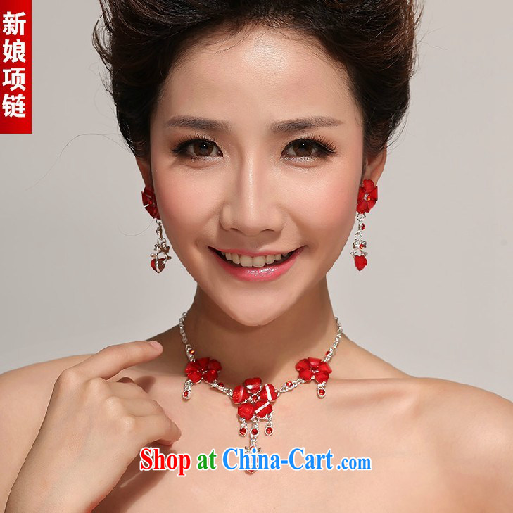 Baby bridal bridal jewelry set red bridal suite chain dress necklace bridal water Drill Set link two-piece jewelry 22 red pictures, price, brand platters! Elections are good character, the national distribution, so why buy now enjoy more preferential! Health