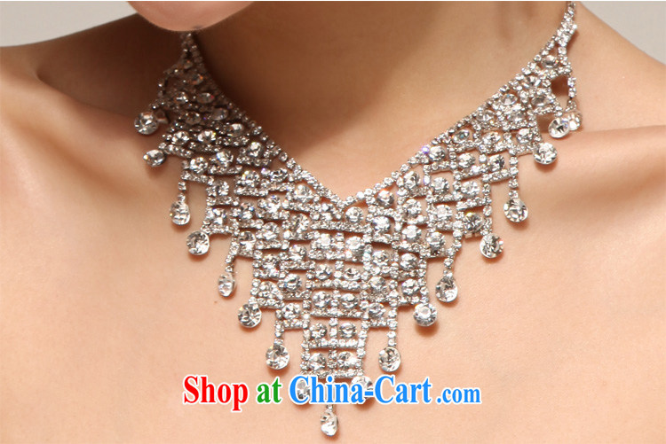 Baby bridal bridal jewelry necklace bridal necklace earrings Set Korean-style water drilling bridal wedding jewelry jewelry 33 pictures, price, brand platters! Elections are good character, the national distribution, so why buy now enjoy more preferential! Health