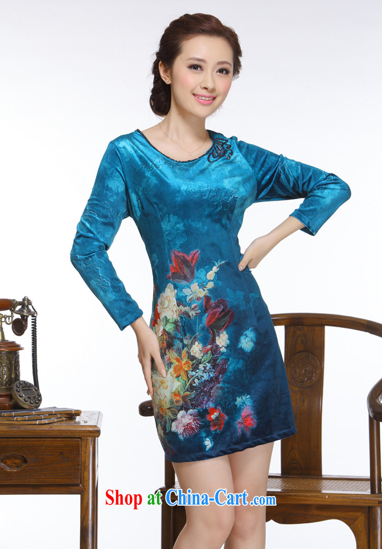 Slim li know 2014 new Ms. replacing retro improved elegant without the forklift truck Pearl nails short cheongsam dress QW 116 wine red XXL pictures, price, brand platters! Elections are good character, the national distribution, so why buy now enjoy more preferential! Health