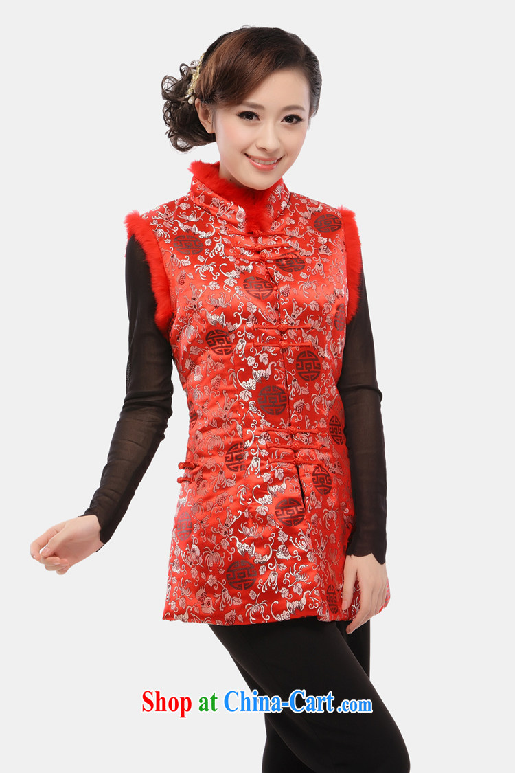 Slim li know 2015 spring loaded Tang T-shirt female Ma 甲士 Chinese long quilted vests and improved cheongsam Ma folder coin a coin 34 black vest XXXL pictures, price, brand platters! Elections are good character, the national distribution, so why buy now enjoy more preferential! Health