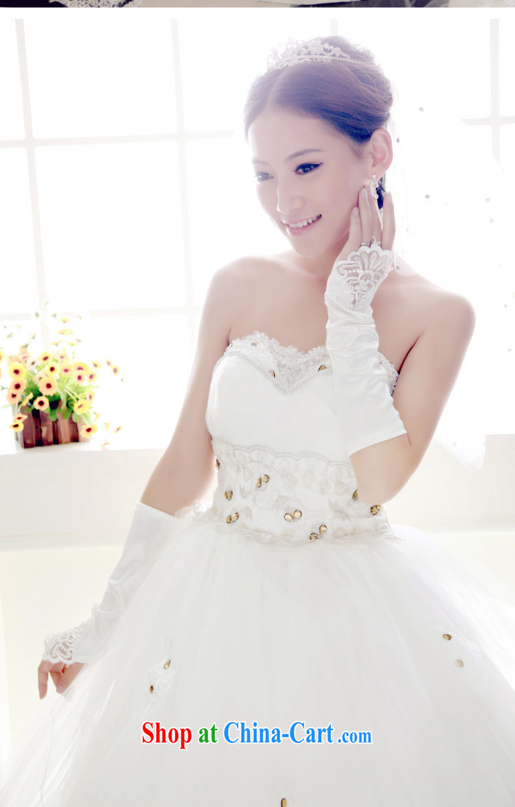 Diane M Ki wedding dresses new 2014 Korean Princess graphics thin wedding Deluxe lace three-dimensional wedding cream L pictures, price, brand platters! Elections are good character, the national distribution, so why buy now enjoy more preferential! Health