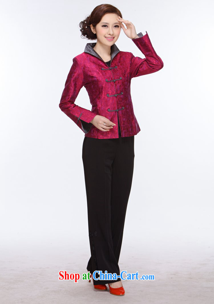 Chinese, Autumn 2013 with new, older MOM T-shirt jacket Tang women's clothes M - 007 purple 3XL pictures, price, brand platters! Elections are good character, the national distribution, so why buy now enjoy more preferential! Health