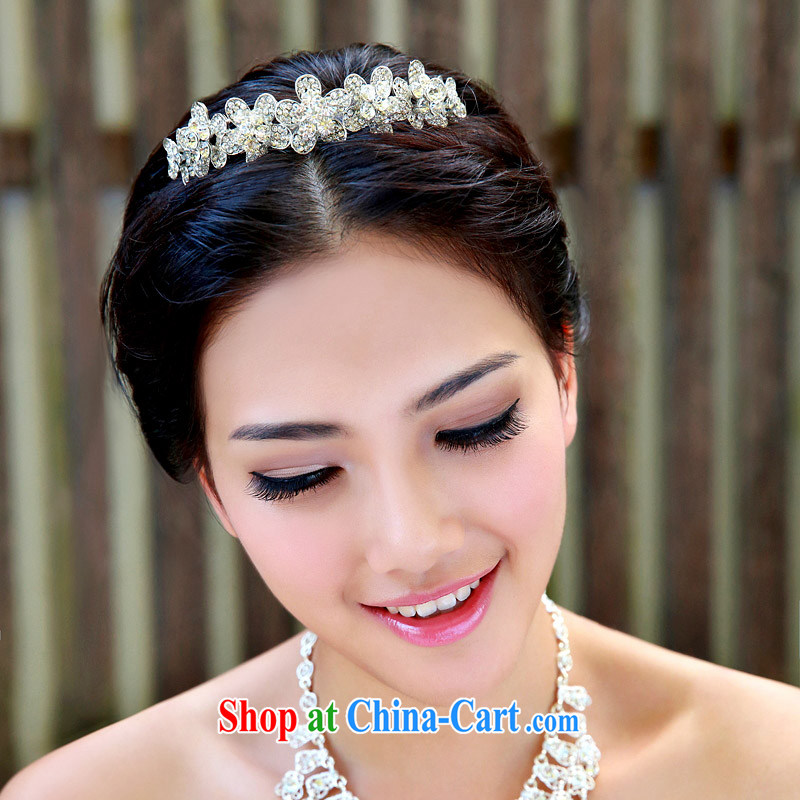 The bride's bridal headdress bridal accessories bridal jewelry and ornaments wedding Crown 116, a bride, and shopping on the Internet