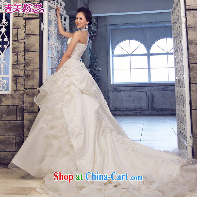 Vladimir Putin, and the wedding dresses, the US married arts 2015 new Korean version Mary Magdalene chest Princess skirt sweet-tail 625 bridal wedding Ivory with XXXL, Jimmy married arts, shopping on the Internet