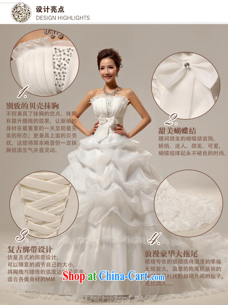Diane M Ki wedding dresses new 2014 wedding-tail Princess Korean version of the greater, pregnant women the tail wedding White made here a picture, price, brand platters! Elections are good character, the national distribution, so why buy now enjoy more preferential! Health