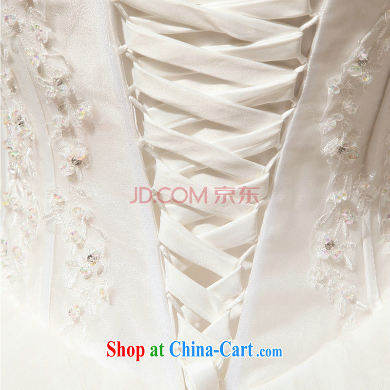 There are optimized color Kingfisher Korean Korean sweet flowers bridal wedding wedding dresses XS 5233 white XL, optimize color Kingfisher, shopping on the Internet