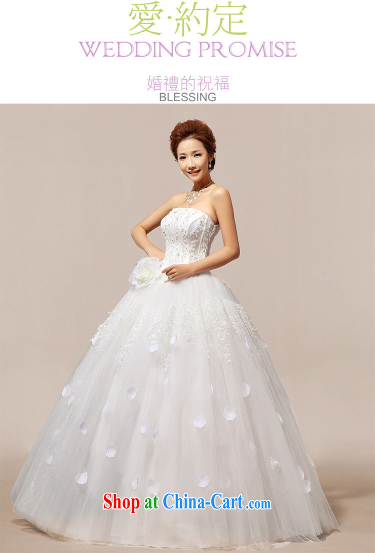 There are optimized color Kingfisher Korean Korean sweet flowers marriages wedding dresses XS 5233 white XL pictures, price, brand platters! Elections are good character, the national distribution, so why buy now enjoy more preferential! Health