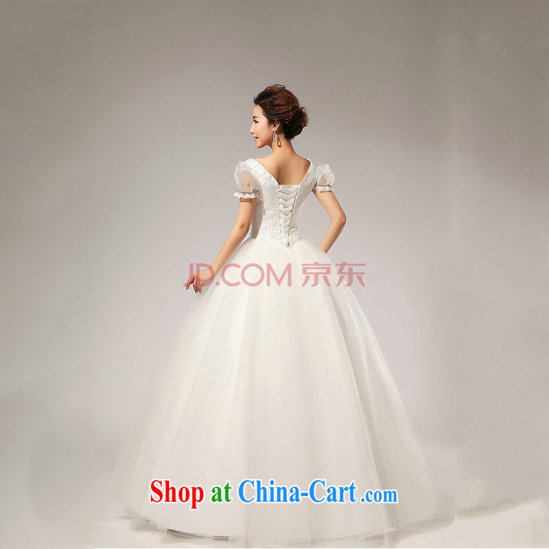 There are optimized color Kingfisher Solid Color bubble cuff pure Princess ivory wedding XS 5232 white XXL