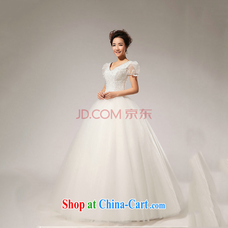 There are optimized color Kingfisher Solid Color bubble cuff pure Princess ivory wedding XS 5232 white XXL, optimize color swords into plowshares, and shopping on the Internet