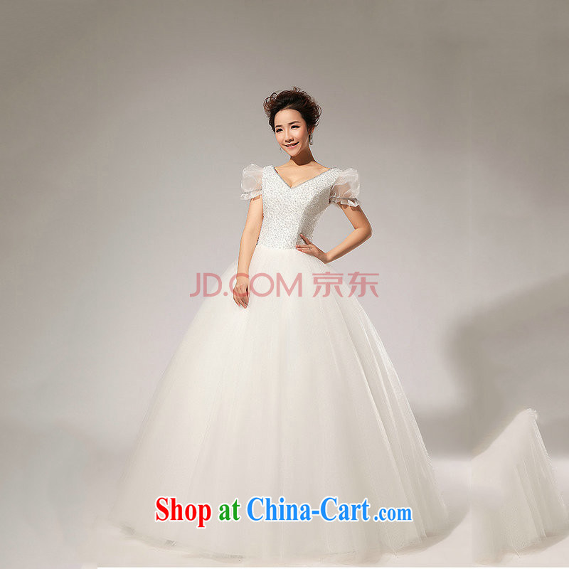 There are optimized color Kingfisher Solid Color bubble cuff pure Princess ivory wedding XS 5232 white XXL, optimize color swords into plowshares, and shopping on the Internet