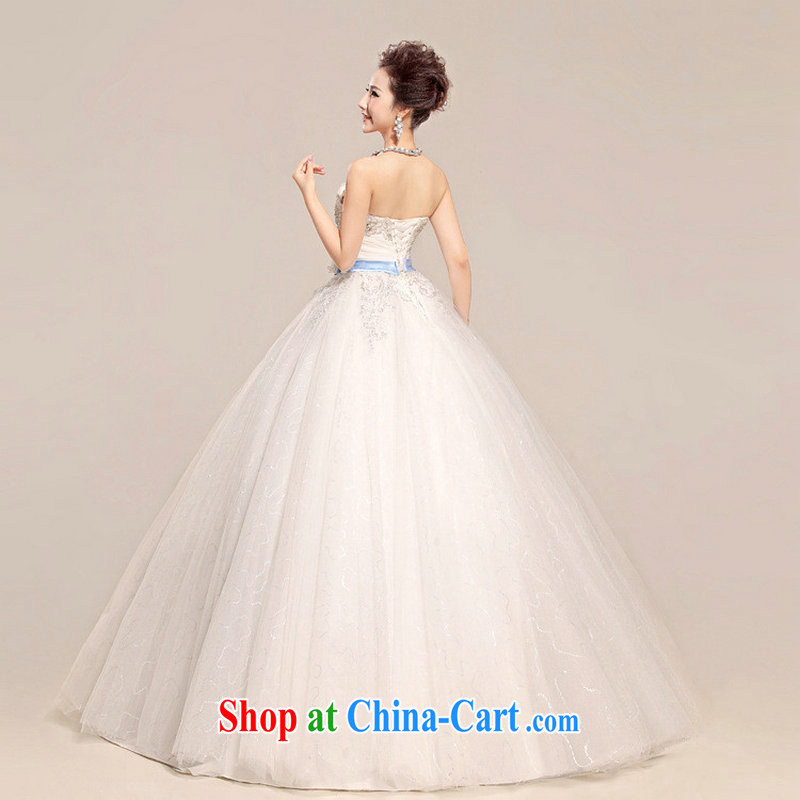 There are optimized color Kingfisher wedding dresses high-waist ribbon graphics thin and elegant with diamond wedding XS 5222 white XXL, yet also optimize their swords into plowshares, and shopping on the Internet