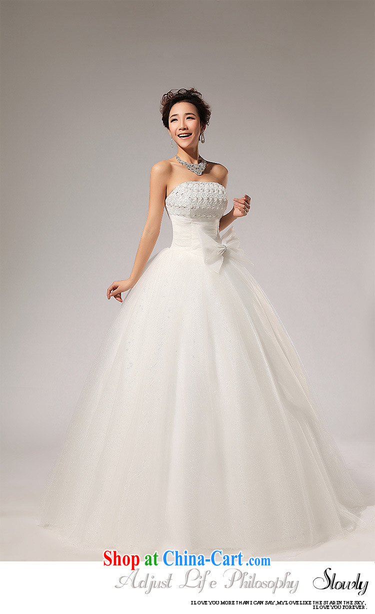 It is also optimized condolence new wedding chest bare Korean wedding dresses XS 5219 white XXL pictures, price, brand platters! Elections are good character, the national distribution, so why buy now enjoy more preferential! Health