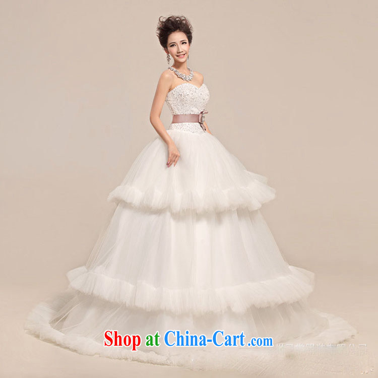 It is also optimized condolence new heart-shaped smears chest flower waist wave skirts wedding dresses XS 5218 white XXL pictures, price, brand platters! Elections are good character, the national distribution, so why buy now enjoy more preferential! Health