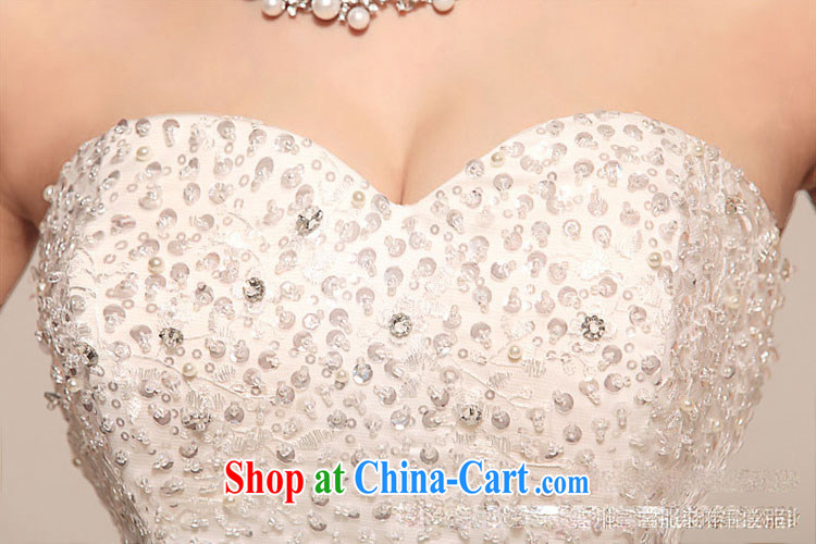 It is also optimized condolence new heart-shaped smears chest flower waist wave skirts wedding dresses XS 5218 white XXL pictures, price, brand platters! Elections are good character, the national distribution, so why buy now enjoy more preferential! Health
