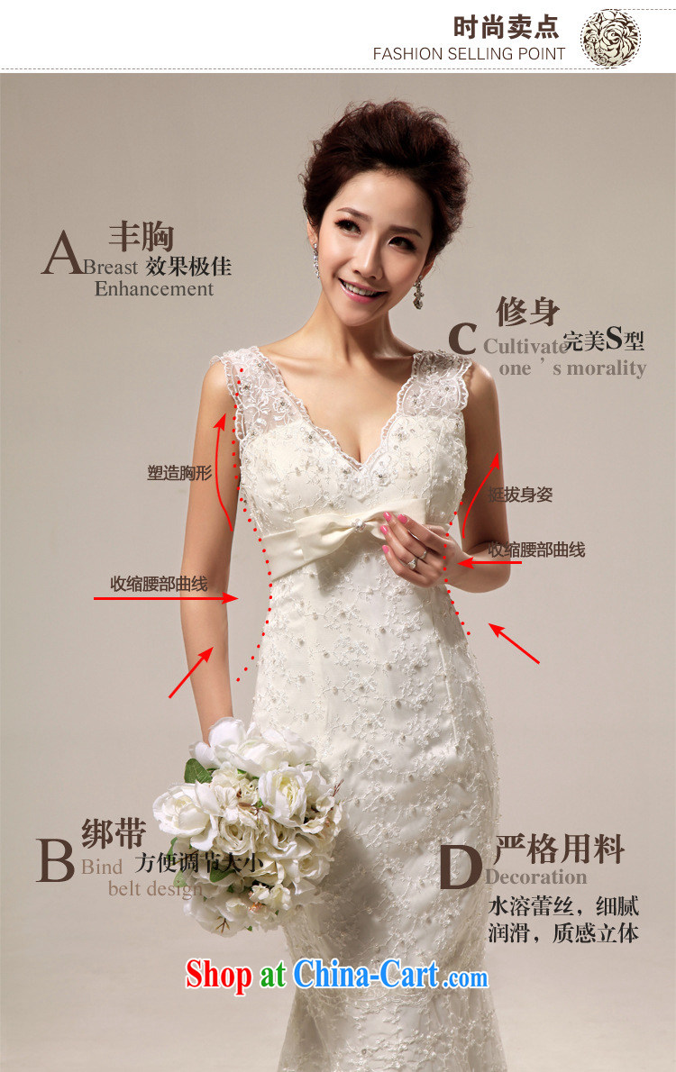It is also optimized condolence retro-sense V lace beauty crowsfoot tail bridal wedding XS 5212 white XXL pictures, price, brand platters! Elections are good character, the national distribution, so why buy now enjoy more preferential! Health