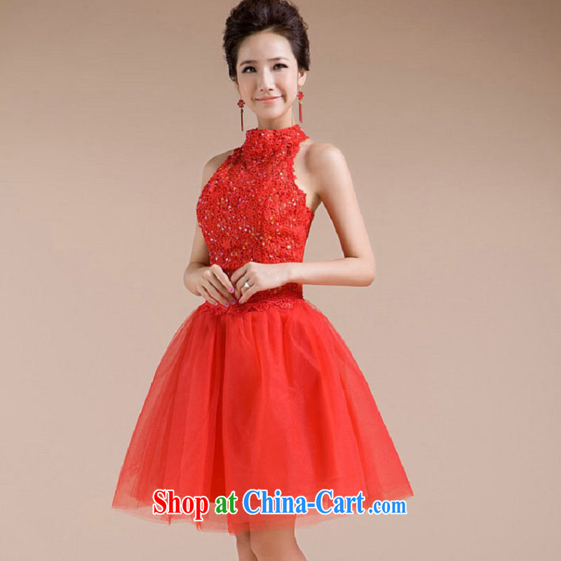 Taiwan's new dress is also Openwork embroidery work fine design wedding dresses small XS 2280 red XXL, Taiwan's population, shopping on the Internet