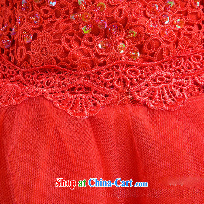 Taiwan's new dress is also Openwork embroidery work fine design wedding dresses small XS 2280 red XXL, Taiwan's population, shopping on the Internet