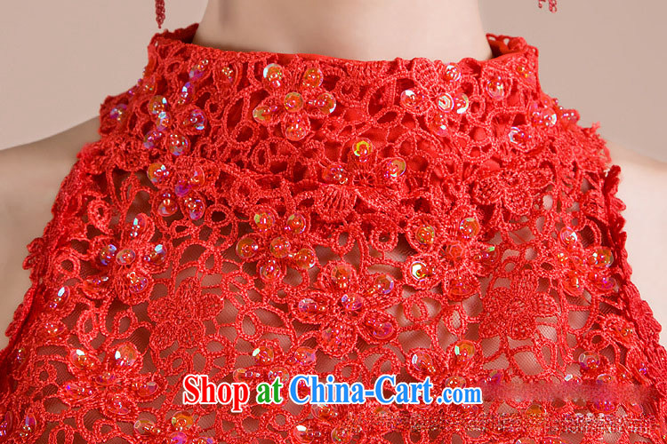 Taiwan's new dress is also Openwork embroidery work fine design wedding dresses small XS 2280 red XXL pictures, price, brand platters! Elections are good character, the national distribution, so why buy now enjoy more preferential! Health