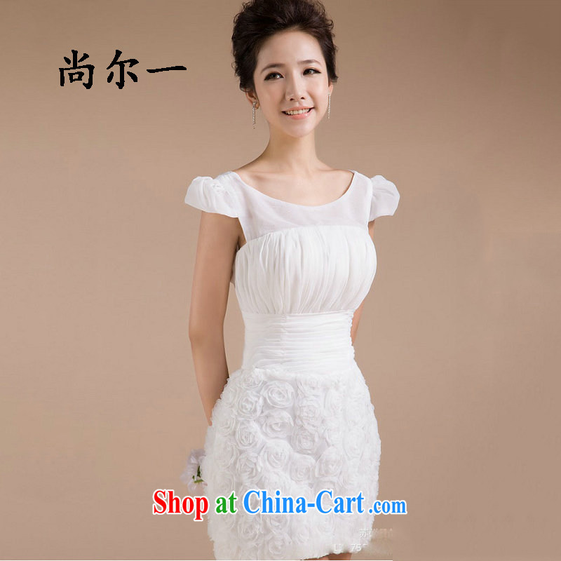 Taiwan's new, small dress floral skirt with bridesmaid clothing dresses skirts XS 2278 white XXXL, Taiwan's population, shopping on the Internet