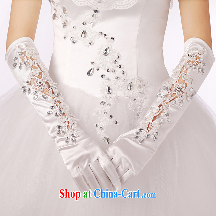 There is embroidery bridal winter marriage show photo building Photo Satin water drilling new lace long gloves white pictures, price, brand platters! Elections are good character, the national distribution, so why buy now enjoy more preferential! Health