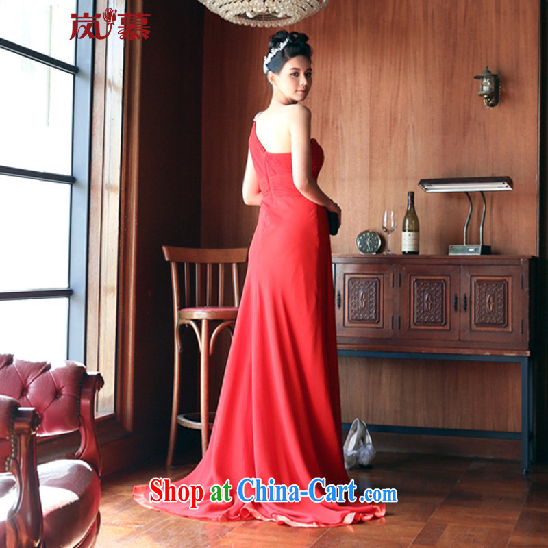 LAURELMARY sponsors the new bridal dresses elegant bridal night toasting ceremony atmosphere serving performances evening dress, such as the large red. Size, sponsors, and, shopping on the Internet