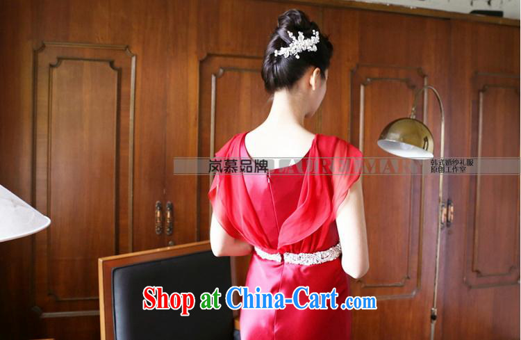 LAURELMARY sponsors the new dual-shoulder the shoulder pin Pearl bride dress new dress classy and stylish performances at night clothing such as the red made size pictures, price, brand platters! Elections are good character, the national distribution, so why buy now enjoy more preferential! Health