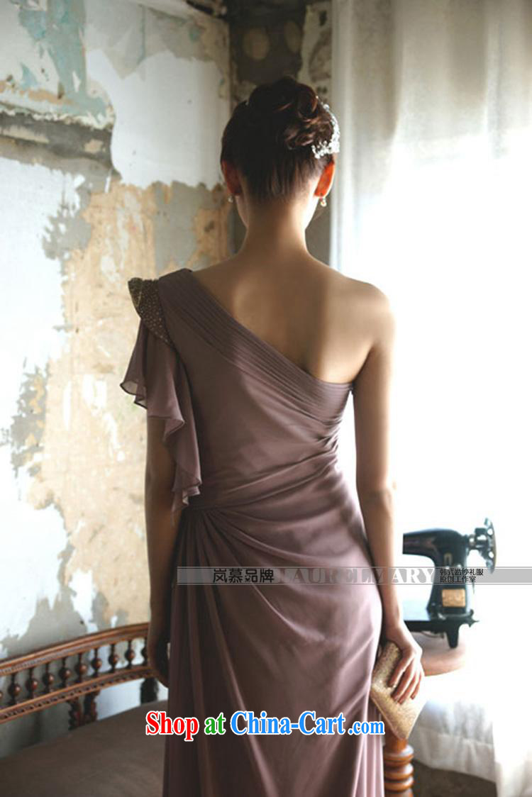 LAURELMARY sponsors the new Manual to hem the shoulder Evening Dress beauty fall long skirt dress atmospheric concert dress, such as the color to size pictures, price, brand platters! Elections are good character, the national distribution, so why buy now enjoy more preferential! Health