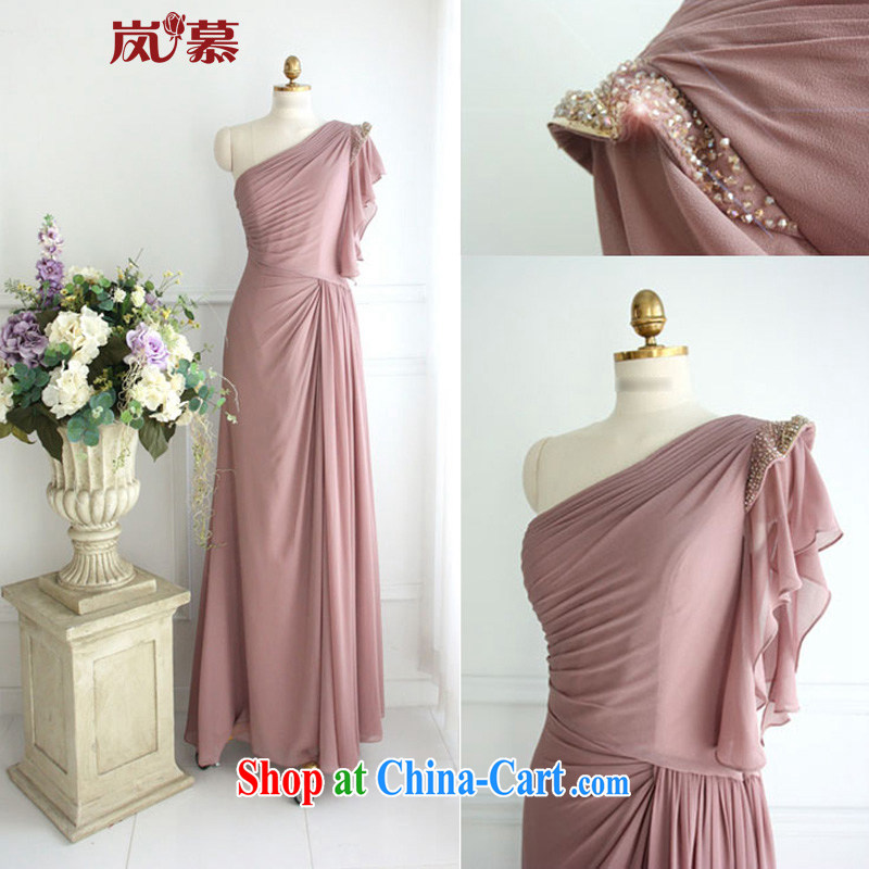 LAURELMARY sponsors the new Manual to hem the shoulder Evening Dress beauty fall long skirt dress atmospheric concert dress, such as the color to size, sponsors, and shopping on the Internet