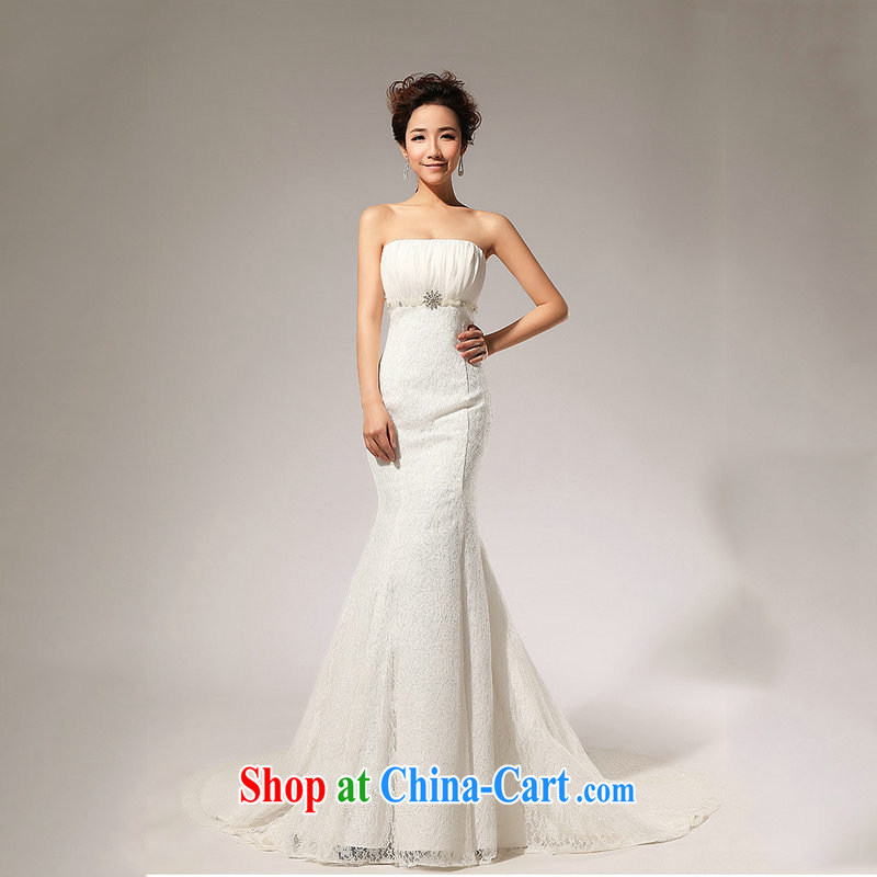 Optimize video 2015 new lace alignment to the waist skirt A wiped his chest wedding dresses long skirt HS 70 Mary Magdalene XS chest 7019 M white XXL, optimization, and, shopping on the Internet
