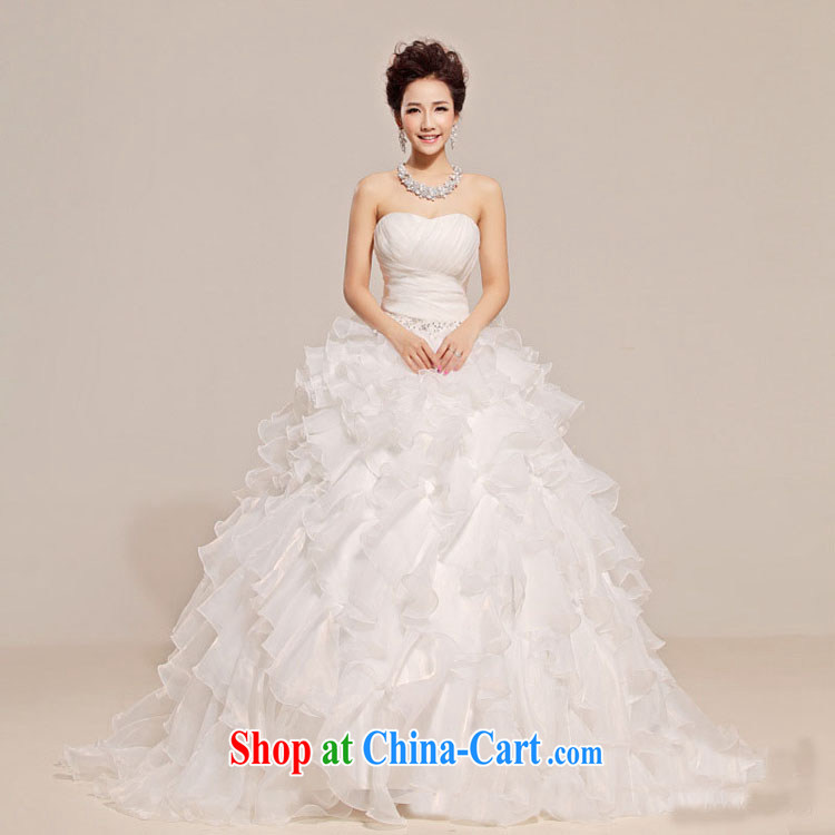 Optimize video 2014 spring and summer new ultra-luxury, large tail wedding band, drag and drop wedding Korean version the waist graphics thin wedding XS 7033 white XXL pictures, price, brand platters! Elections are good character, the national distribution, so why buy now enjoy more preferential! Health
