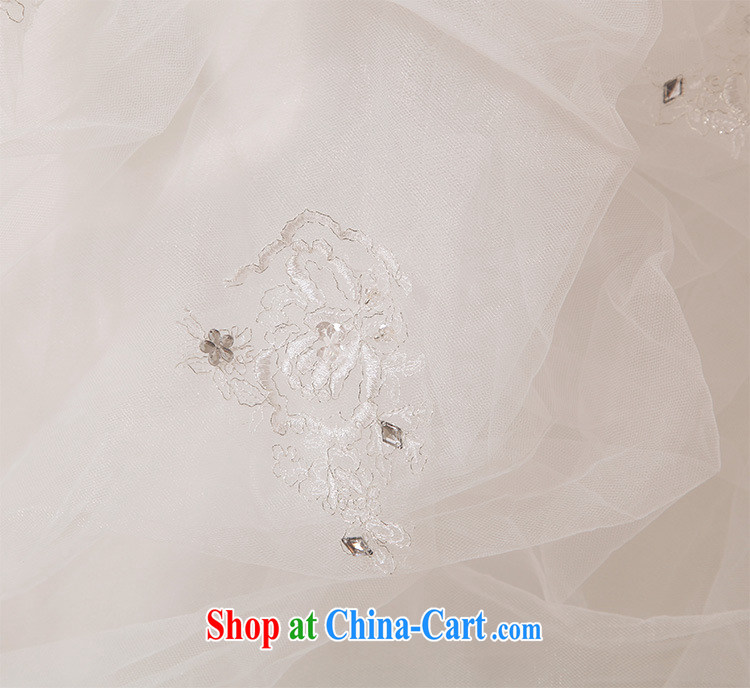 Optimize Hung-2014 spring and summer new wedding dresses Korean-style with bare chest strap White Gold Diamond Wedding Princess tail XS 7108 m White XXL pictures, price, brand platters! Elections are good character, the national distribution, so why buy now enjoy more preferential! Health