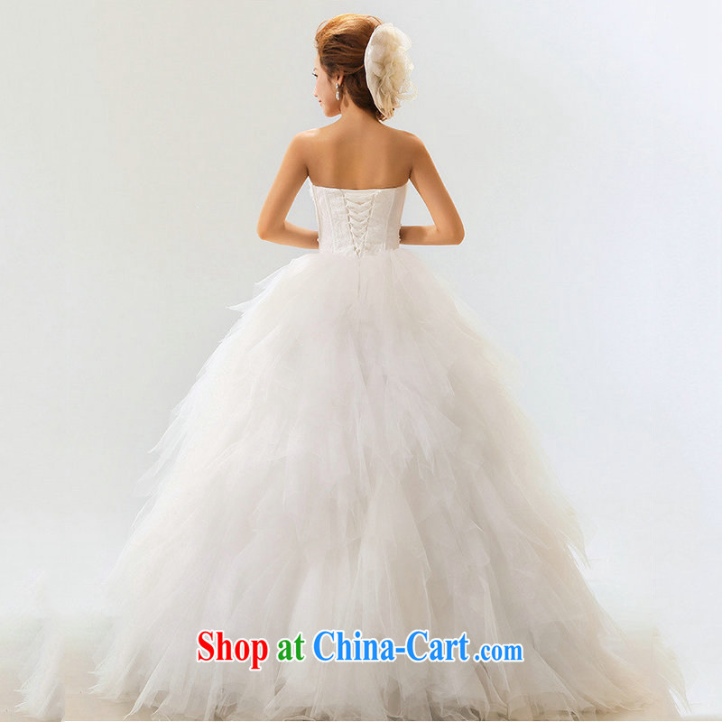 Optimize Philip Wong 2014 upscale wedding Korean Princess bride wedding sweet marriage wedding Mary Magdalene XS chest 7089 m White XXL, optimization, and, on-line shopping