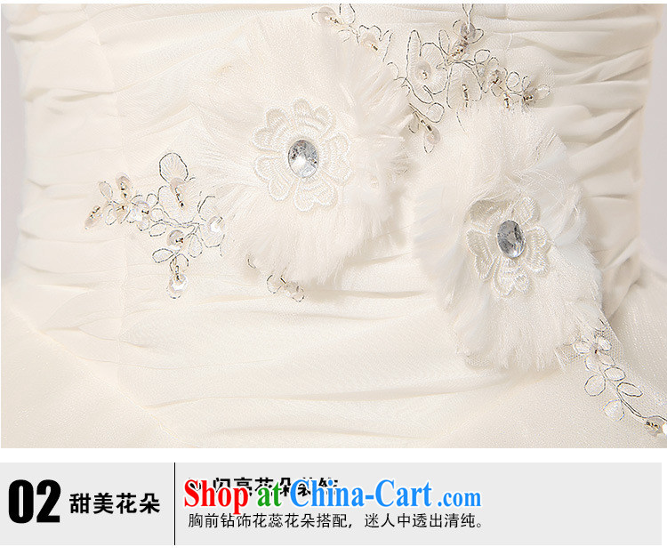 Optimize video new single shoulder strap manually take Korean wedding dresses XS 7169 m White S pictures, price, brand platters! Elections are good character, the national distribution, so why buy now enjoy more preferential! Health