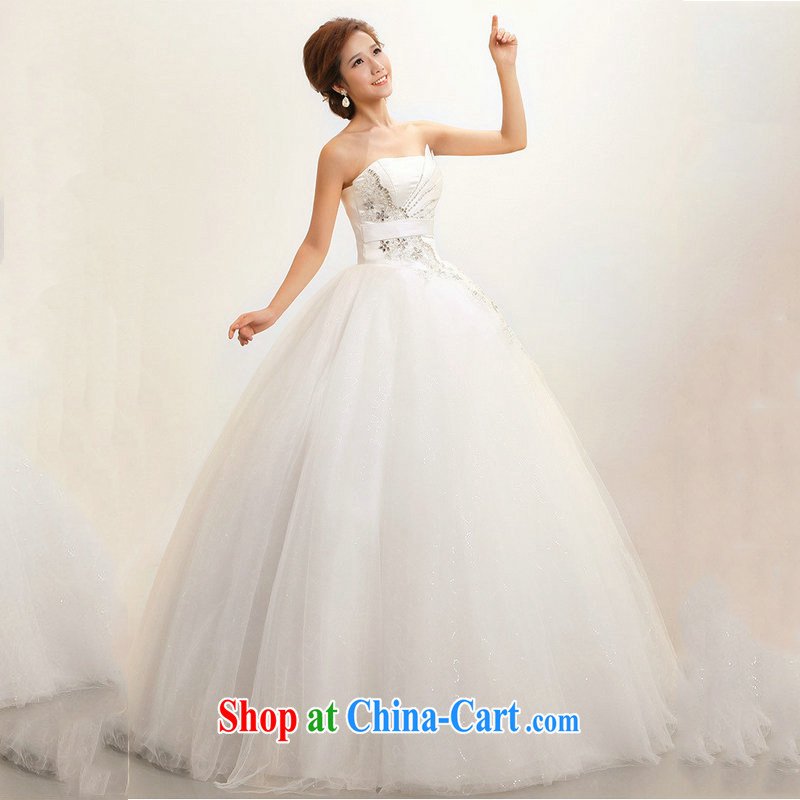 Optimize Hung-new Korean wiped his chest to marriages wedding dresses XS 7168 m White XXL, optimize, and shopping on the Internet