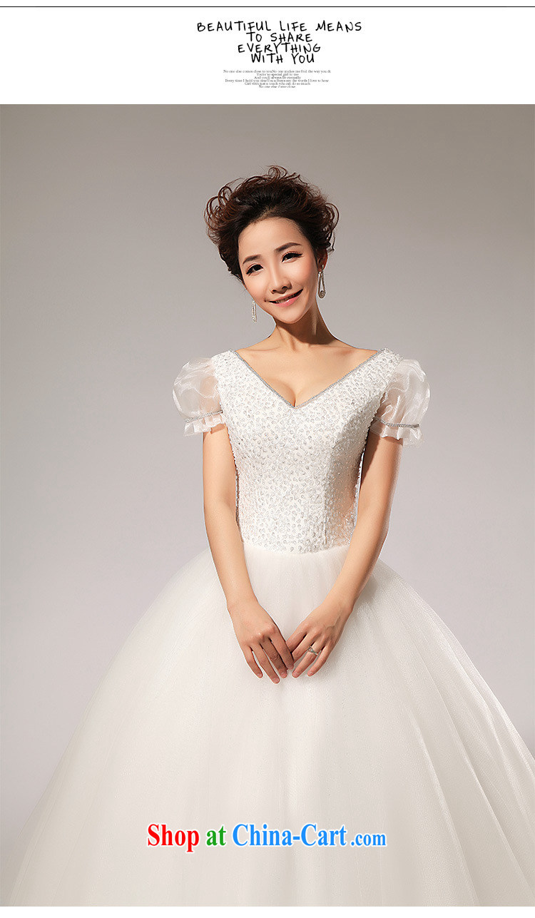 Optimize Hung-wedding dresses bubble cuff sweet Princess 2014 New with lace shaggy wedding XS 7156 m White XXL pictures, price, brand platters! Elections are good character, the national distribution, so why buy now enjoy more preferential! Health