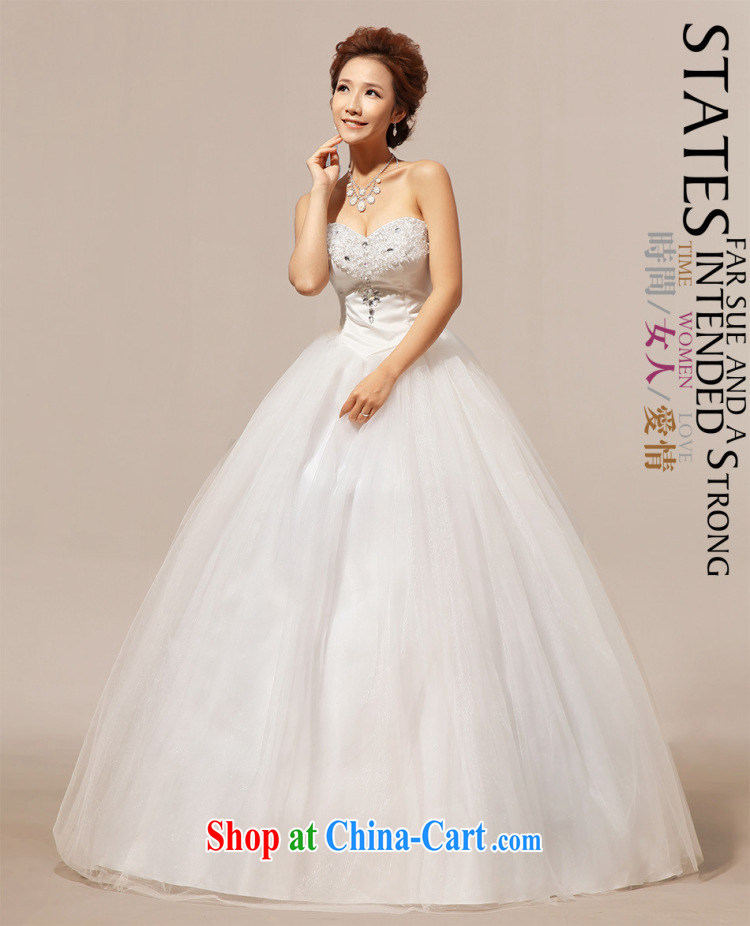 Optimize video Bridal Fashion wedding dresses bare chest graphics thin larger Korean lace Princess wedding XS 7164 m White XXL pictures, price, brand platters! Elections are good character, the national distribution, so why buy now enjoy more preferential! Health