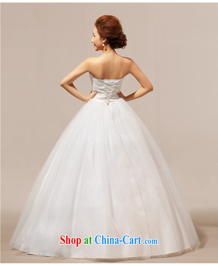 Optimize video Bridal Fashion wedding dresses bare chest graphics thin larger Korean lace Princess wedding XS 7164 m White XXL pictures, price, brand platters! Elections are good character, the national distribution, so why buy now enjoy more preferential! Health